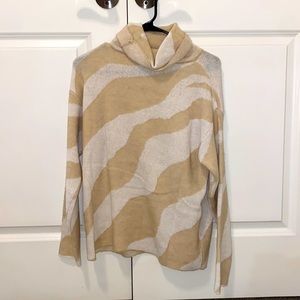 Striped Turtle neck for women